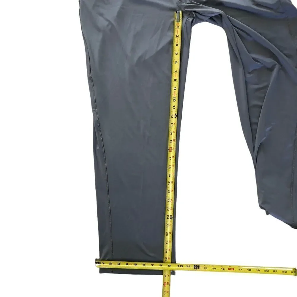 NEW Greg Norman Performance Luxury Style Elastic Waistband Pockets Pull On XL